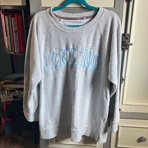 Pressbox Heather Gray Carolina Sweatshirt